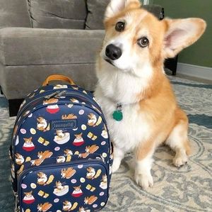 Loungefly Corgie Ramen Mini Backpack & Wallet Set